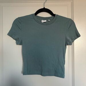 TNA Seafoam Cropped Tee